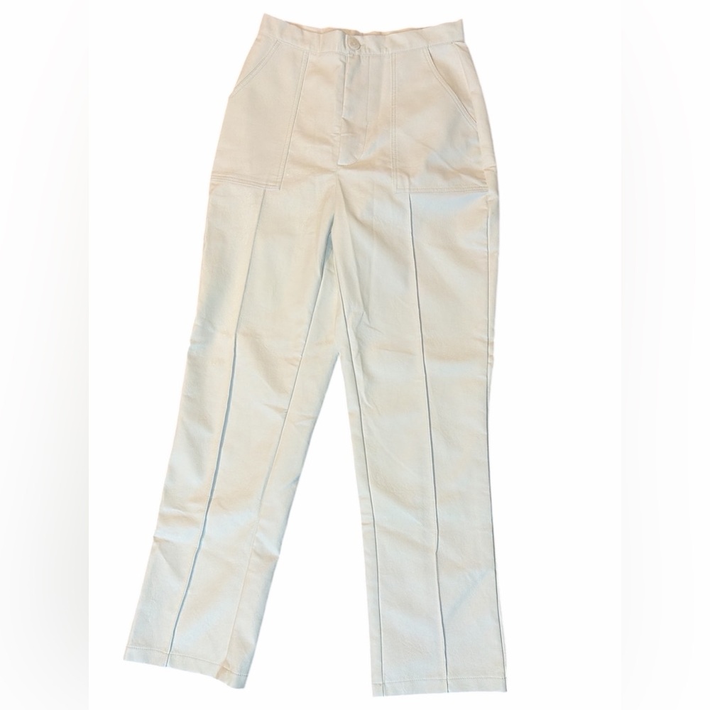 Princess Polly Cream womans Pants
